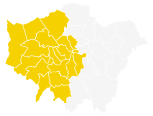 Map of West London