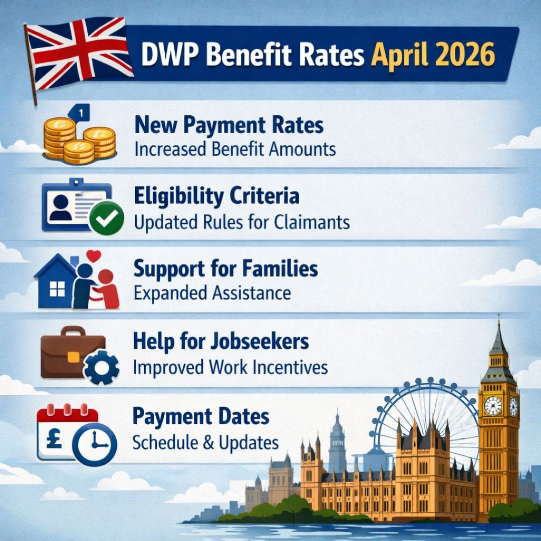 DWP Benefit Rates update