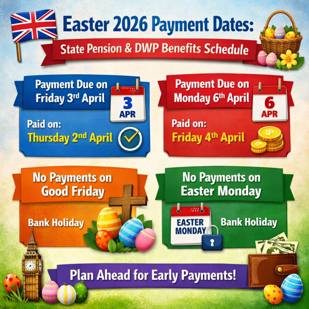 Easter 2026 Payment update